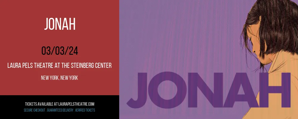 Jonah at Laura Pels Theatre At The Steinberg Center