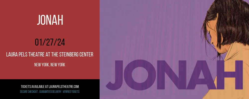 Jonah at Laura Pels Theatre At The Steinberg Center