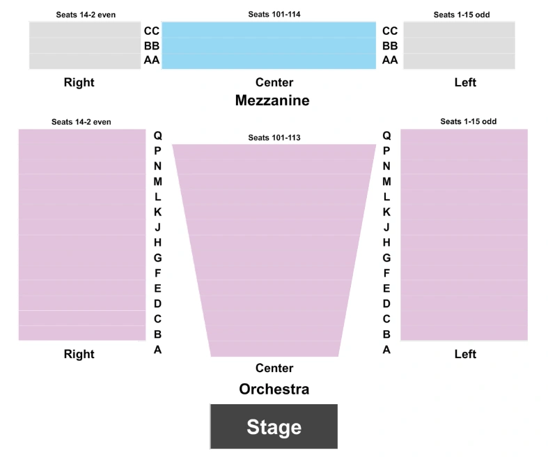 laura pels theatre at the steinberg center seating chart